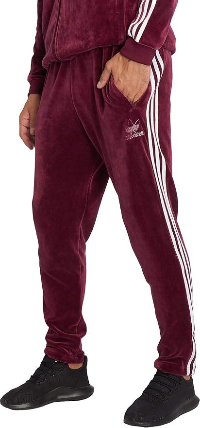 adidas velour rot herren|Manner .